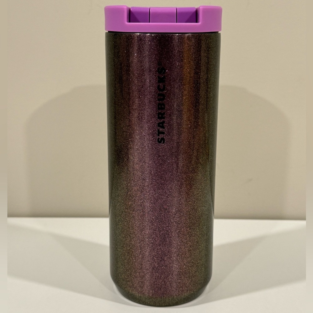 Starbucks Purple and Black Tumbler